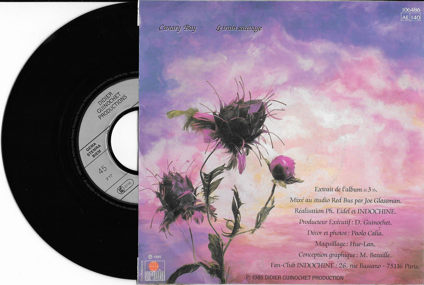 INDOCHINE - Canary Bay