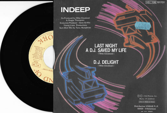 INDEEP - Last Night A D.J. Saved My Life