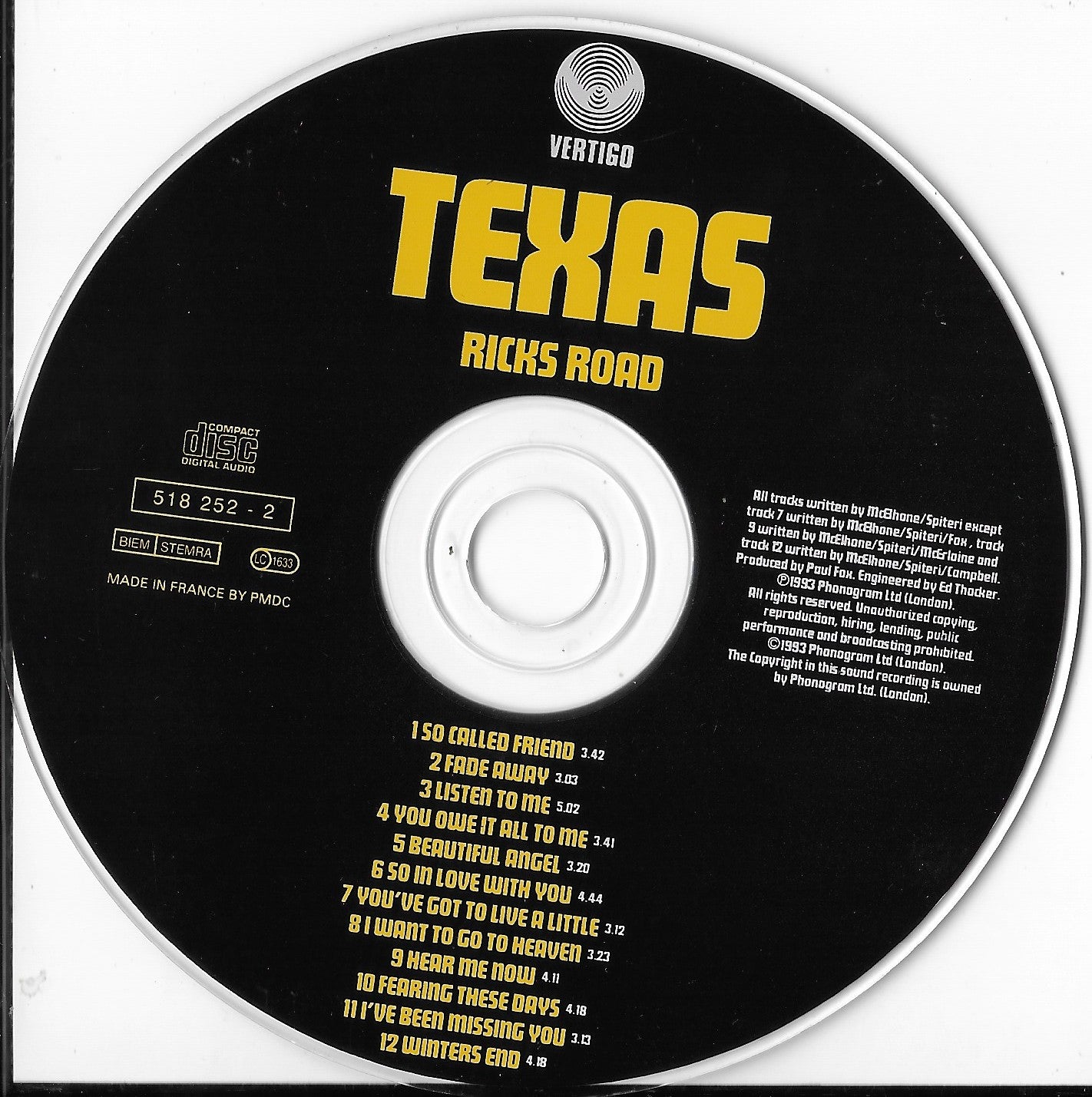 TEXAS - Ricks Road