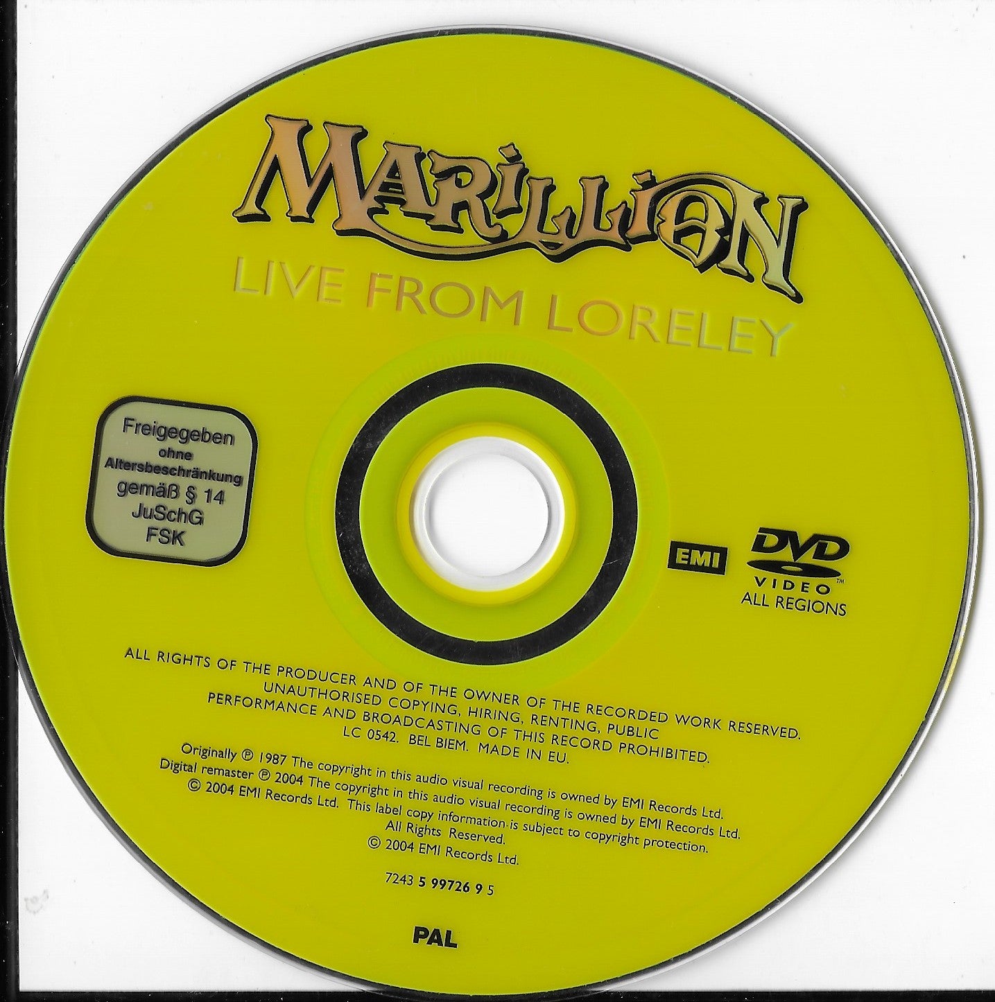 MARILLION - Live From Loreley
