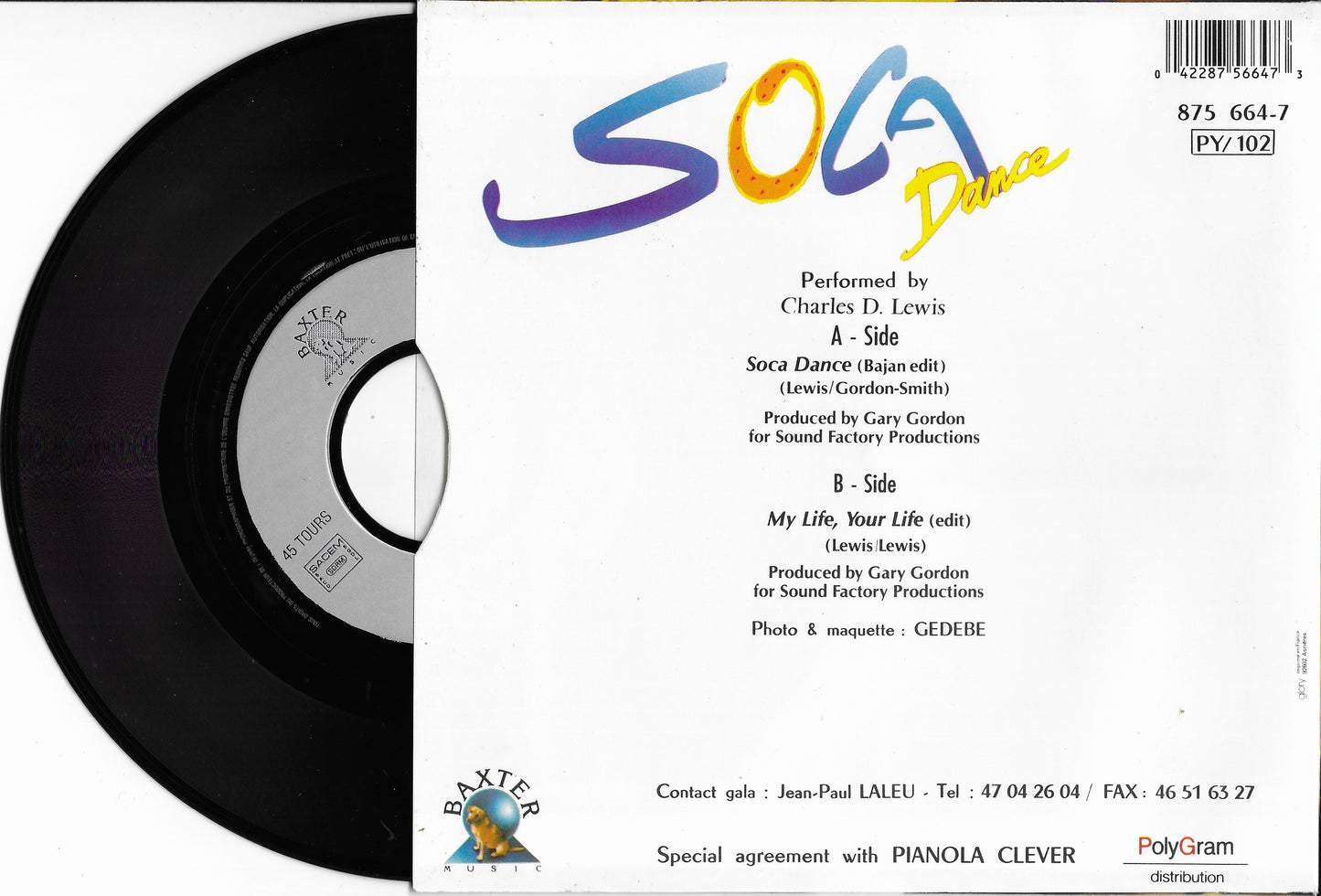 CHARLES D. LEWIS - Soca Dance