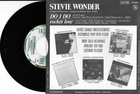 STEVIE WONDER - Do I Do