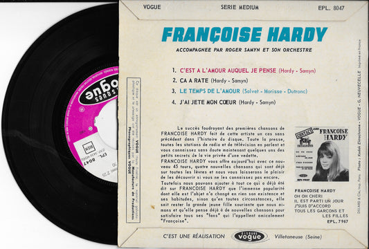 FRANCOISE HARDY - C’est A L’amour Auquel Je Pense