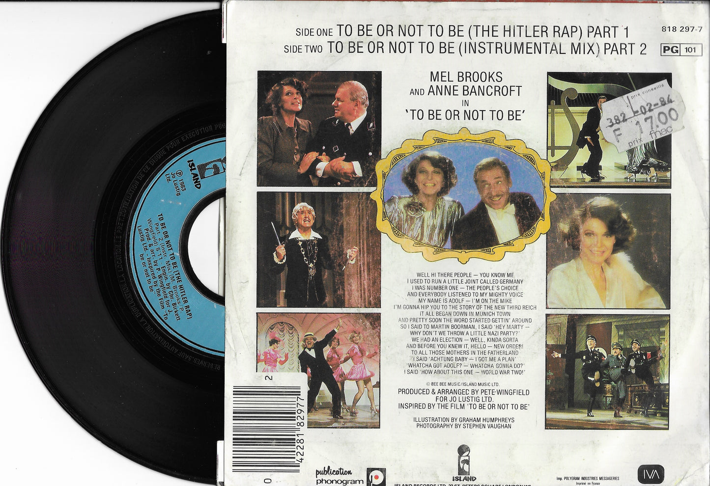 MEL BROOKS - To Be Or Not To Be (The Hitler Rap) Pts. 1&2