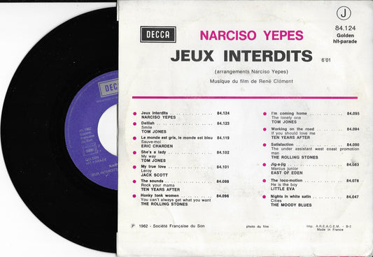 NARCISO YEPES - Jeux Interdits