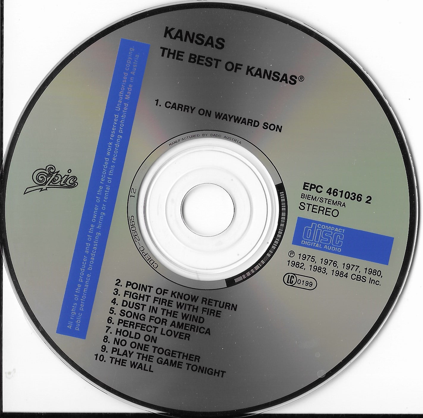 KANSAS - The Best Of Kansas