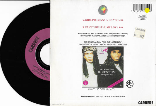 MILLI VANILLI - Girl I'm Gonna Miss You