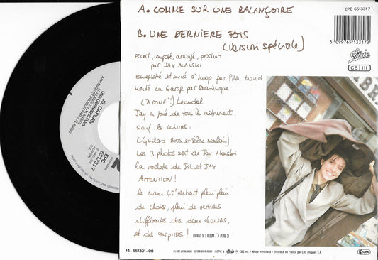 JIL CAPLAN - Comme Sur Une Balançoire