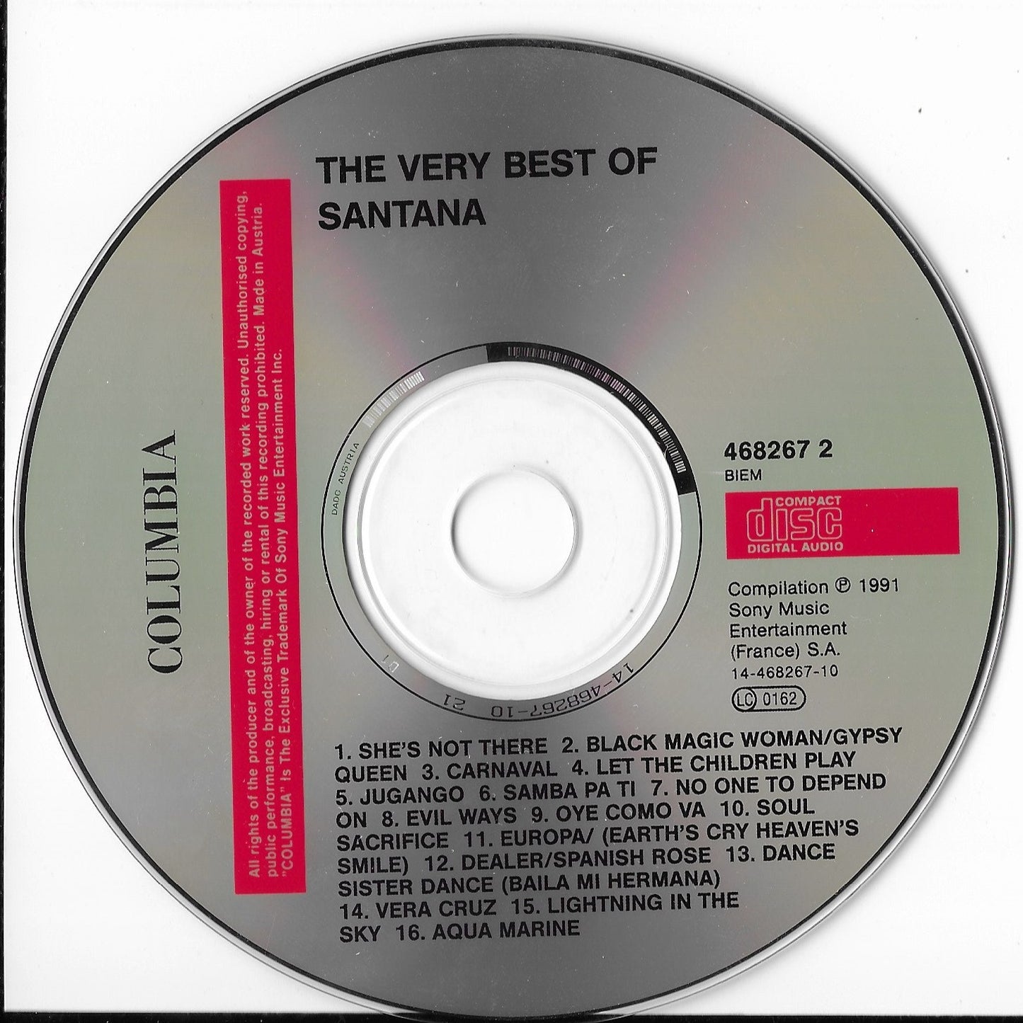 SANTANA - The Best Of Santana