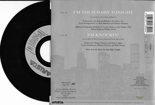 WHITNEY HOUSTON - I'm Your Baby Tonight