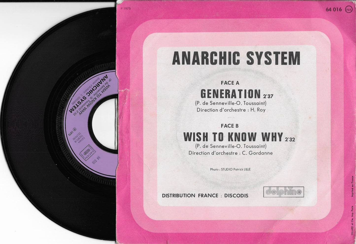 ANARCHIC SYSTEM - Generation / Wish To Know Why