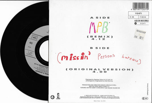 WOMACK & WOMACK - MPB (Missin' Persons Bureau)