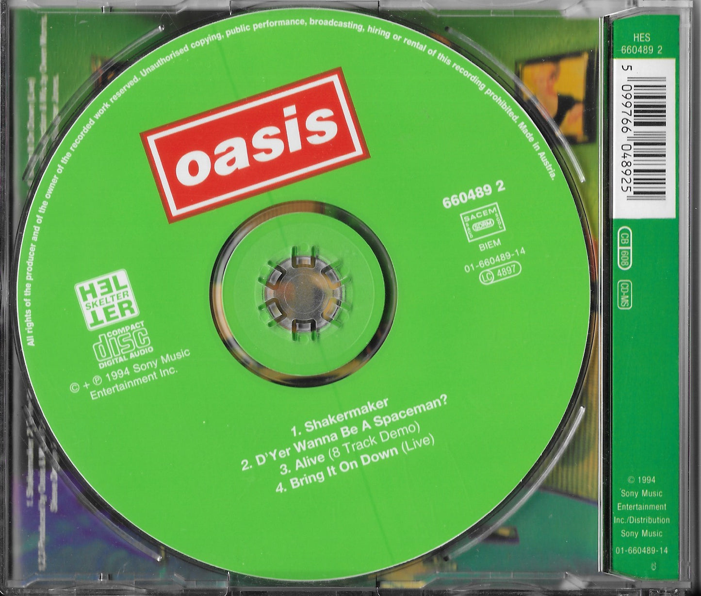 OASIS - Singles Collection (Coffret 5 CD)