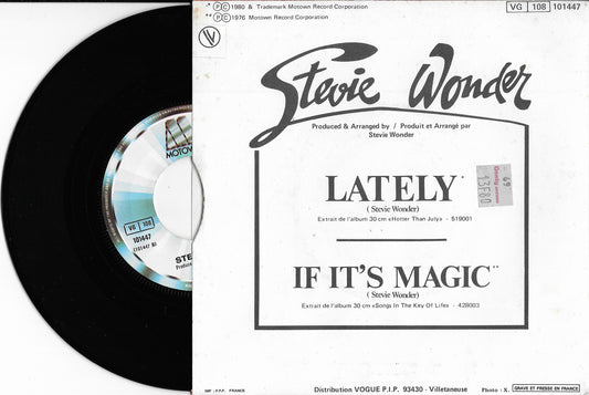 STEVIE WONDER - Lately