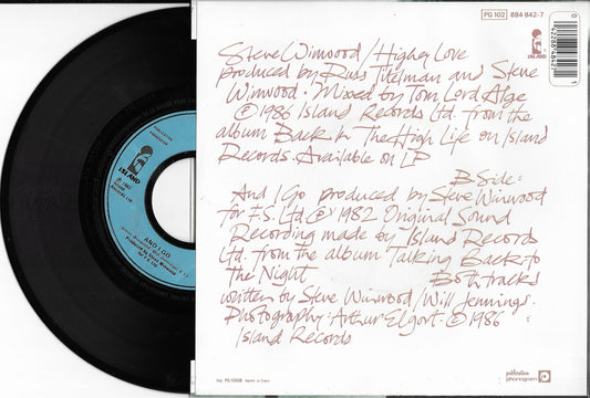 STEVE WINWOOD - Higher Love