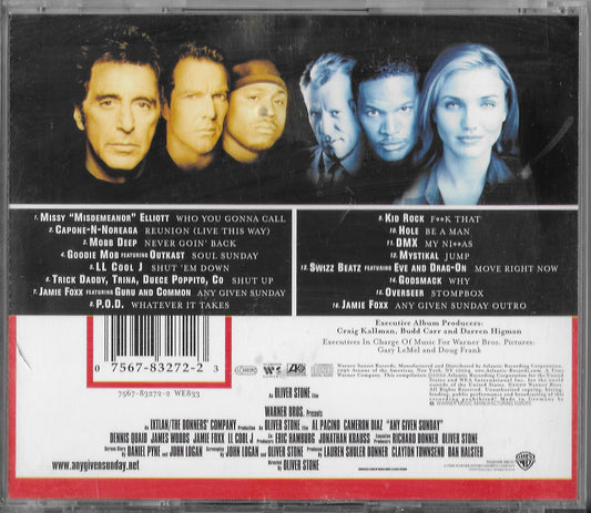 ANY GIVEN SUNDAY - Music From And Inspired By The Motion Picture