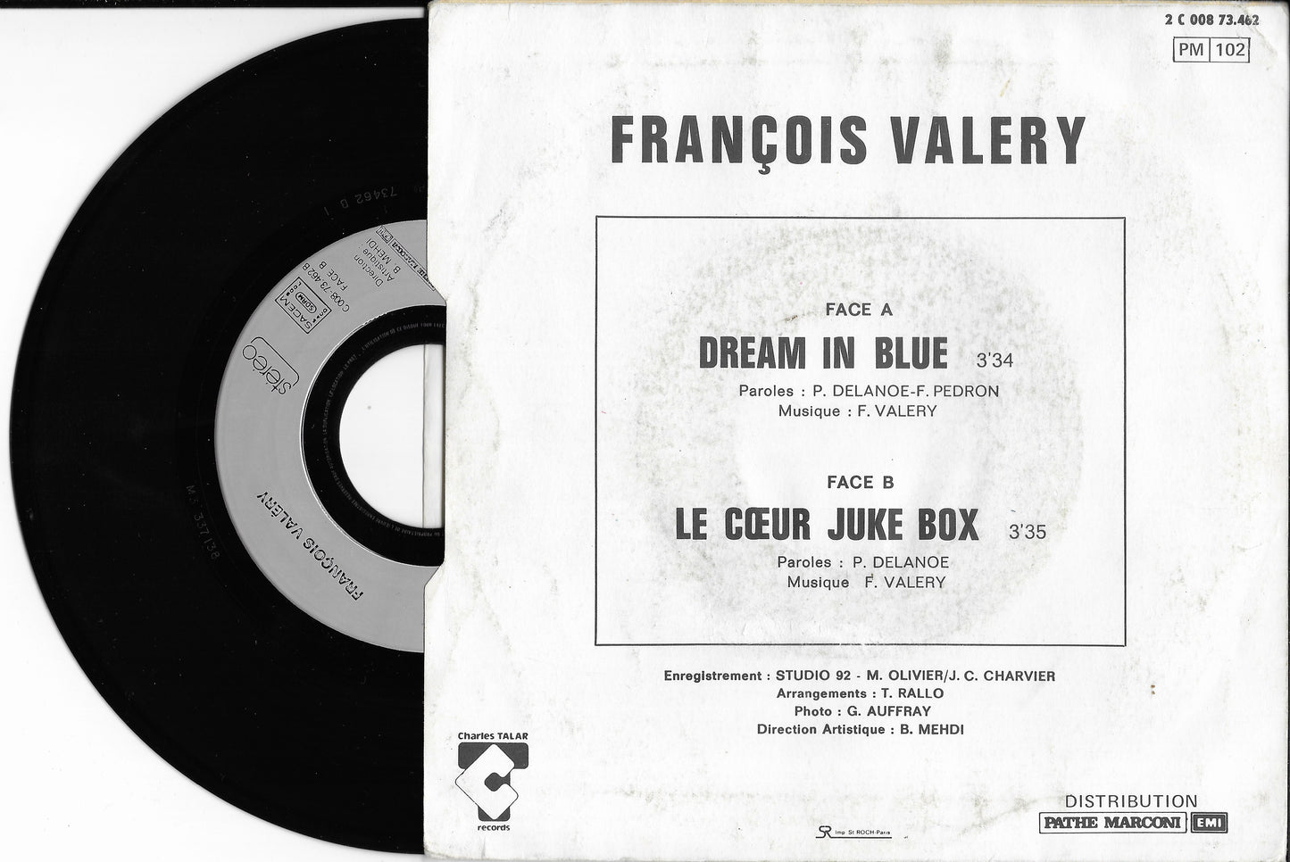FRANCOIS VALERY ET SOPHIE MARCEAU - Dream in Blue
