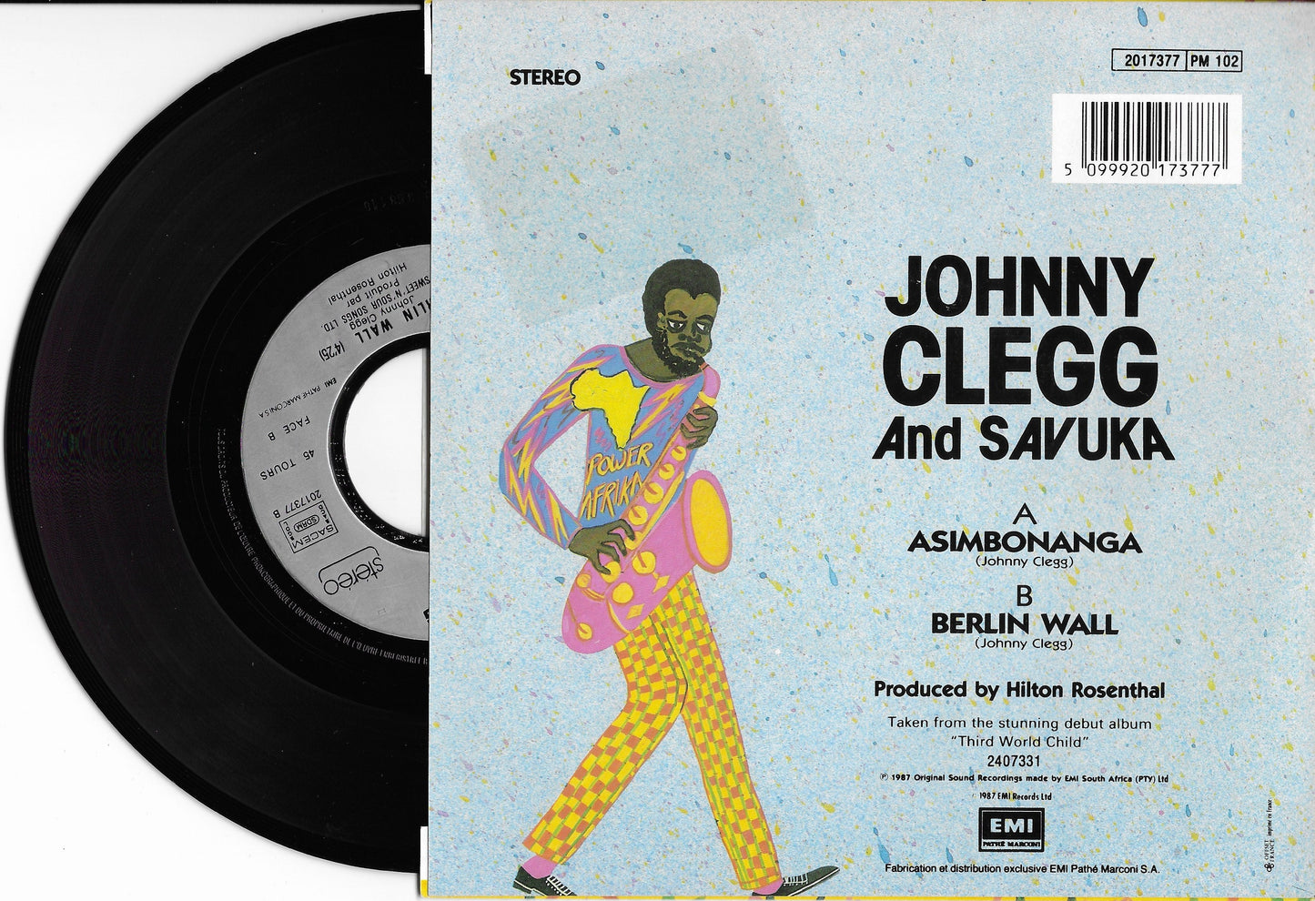 JOHNNY CLEGG & SAVUKA - Asimbonanga
