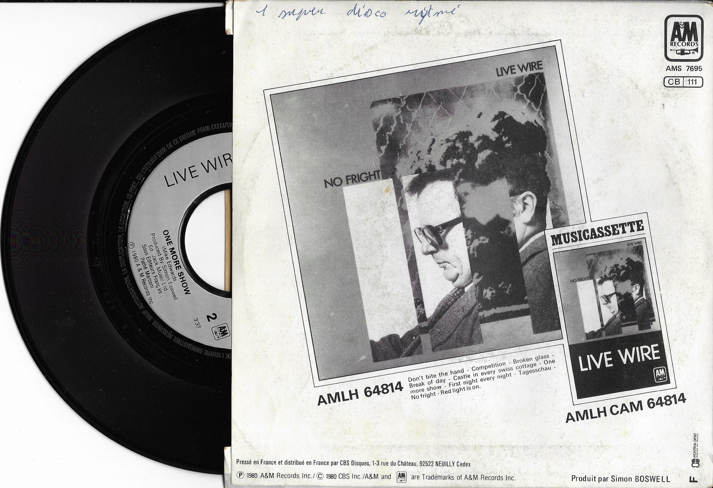 LIVE WIRE - No Fright