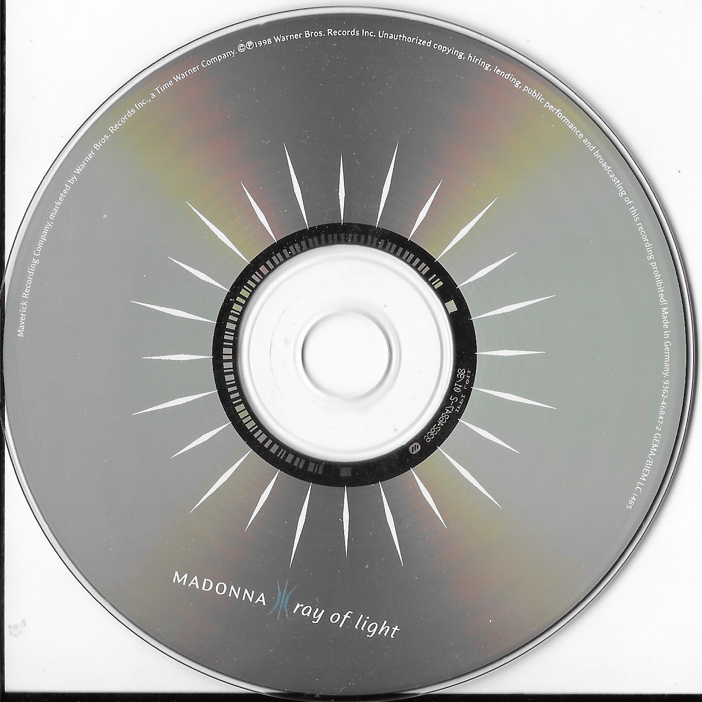 MADONNA - Ray Of Light