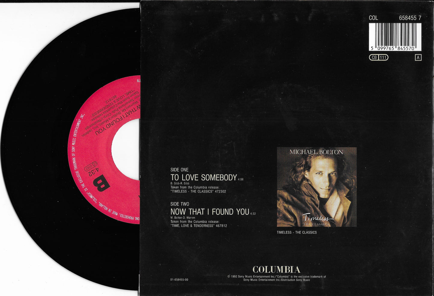 MICHAEL BOLTON - To Love Somebody