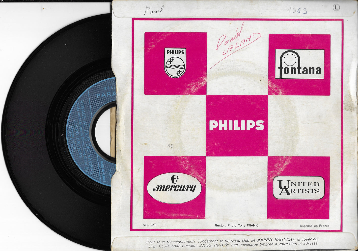 JOHNNY HALLYDAY - Que Je T'aime