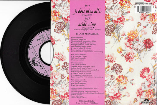 NIAGARA - Je Dois M'en Aller