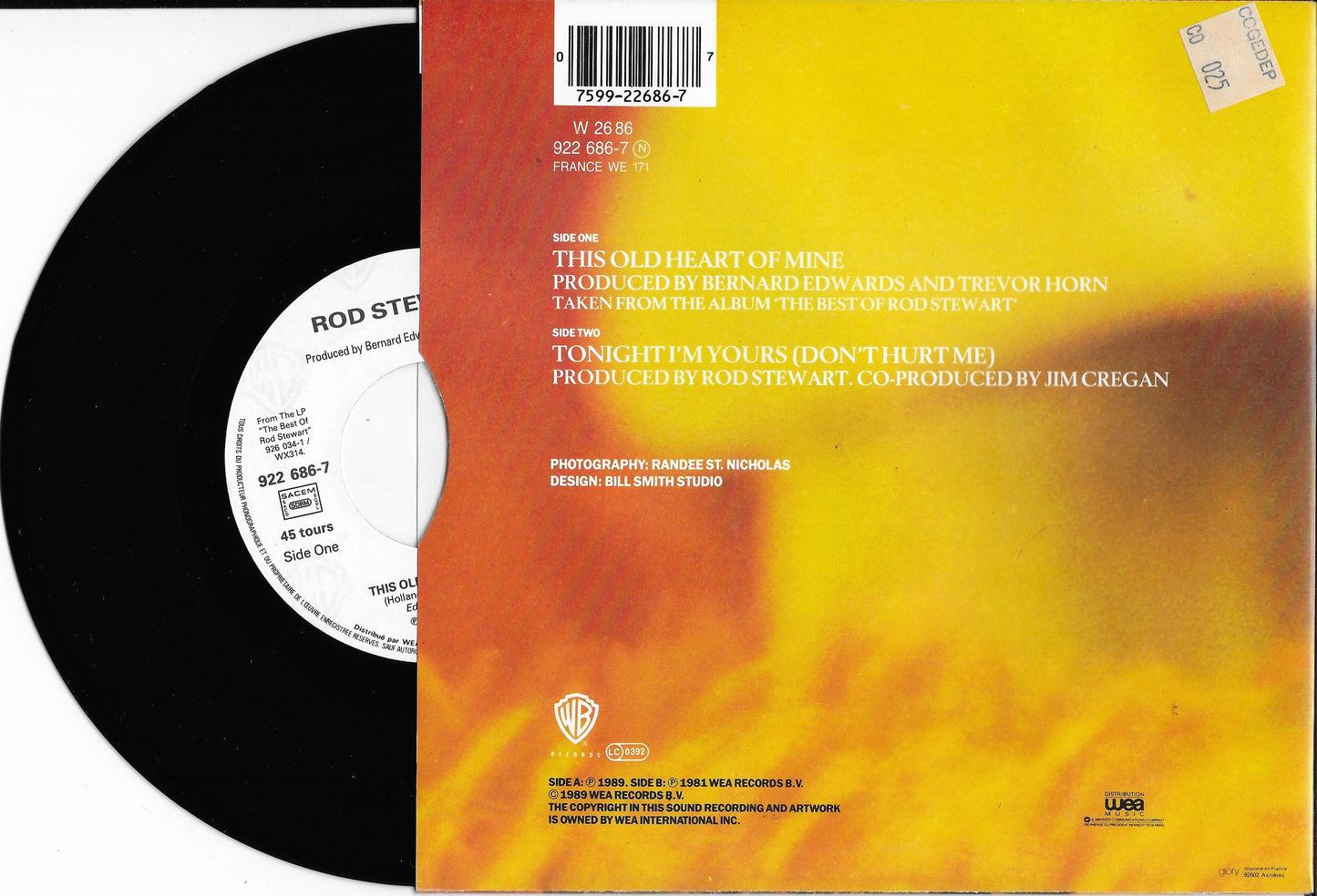 ROD STEWART - This Old Heart Of Mine