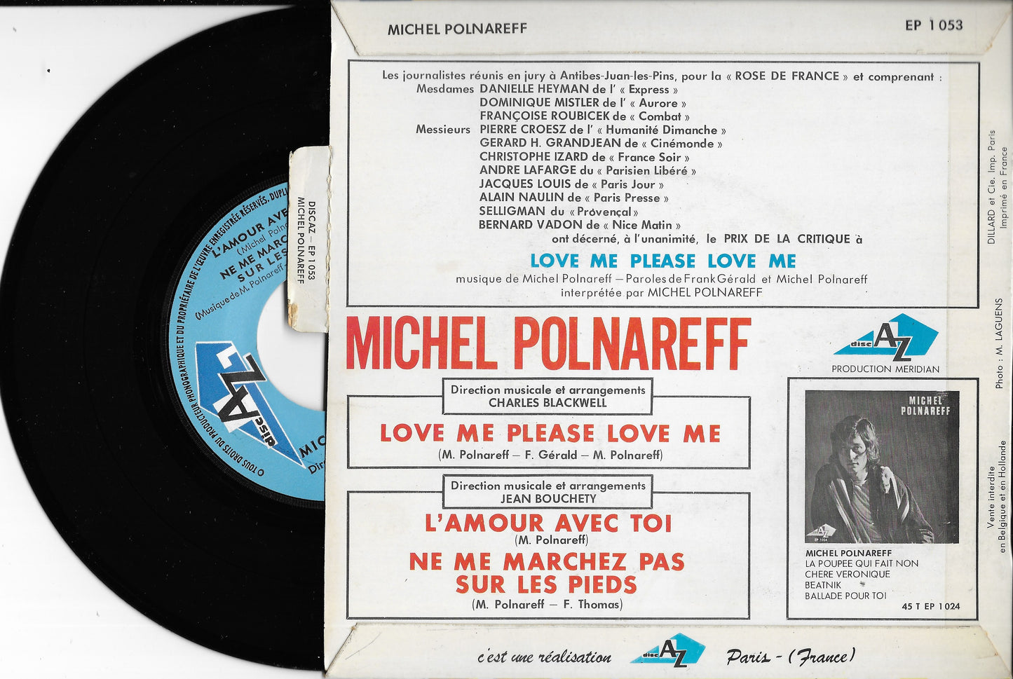 MICHEL POLNAREFF - Love Me Please Love Me