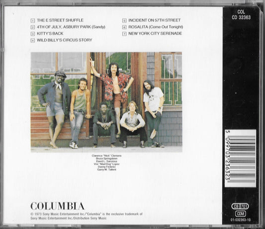 BRUCE SPRINGSTEEN - The Wild, The Innocent And The E Street Shuffle