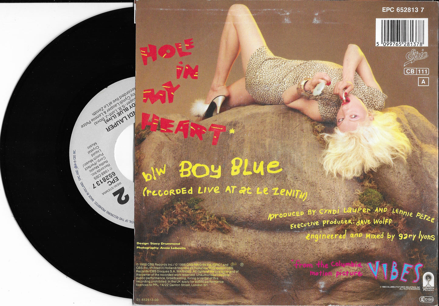 CYNDI LAUPER - Hole In My Heart (All The Way To China)