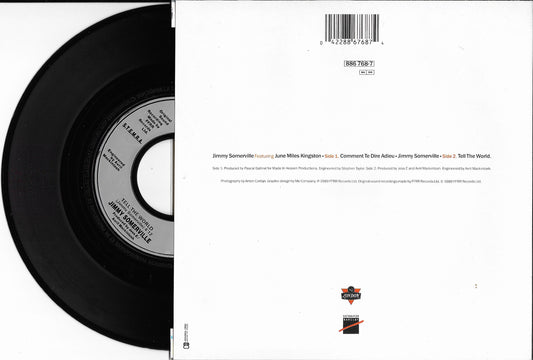 JIMMY SOMERVILLE feat. JUNE MILES KINGSTON - Comment Te Dire Adieu