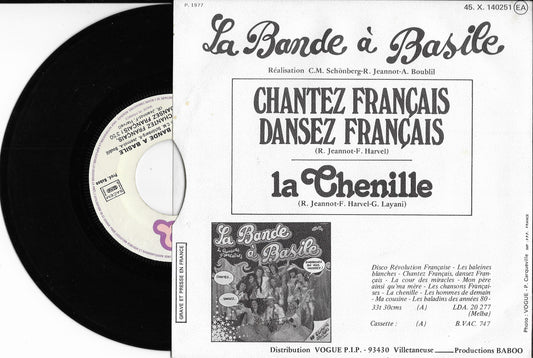 LA BANDE A BASILE - Chantez Français, Dansez Français / La Chenille