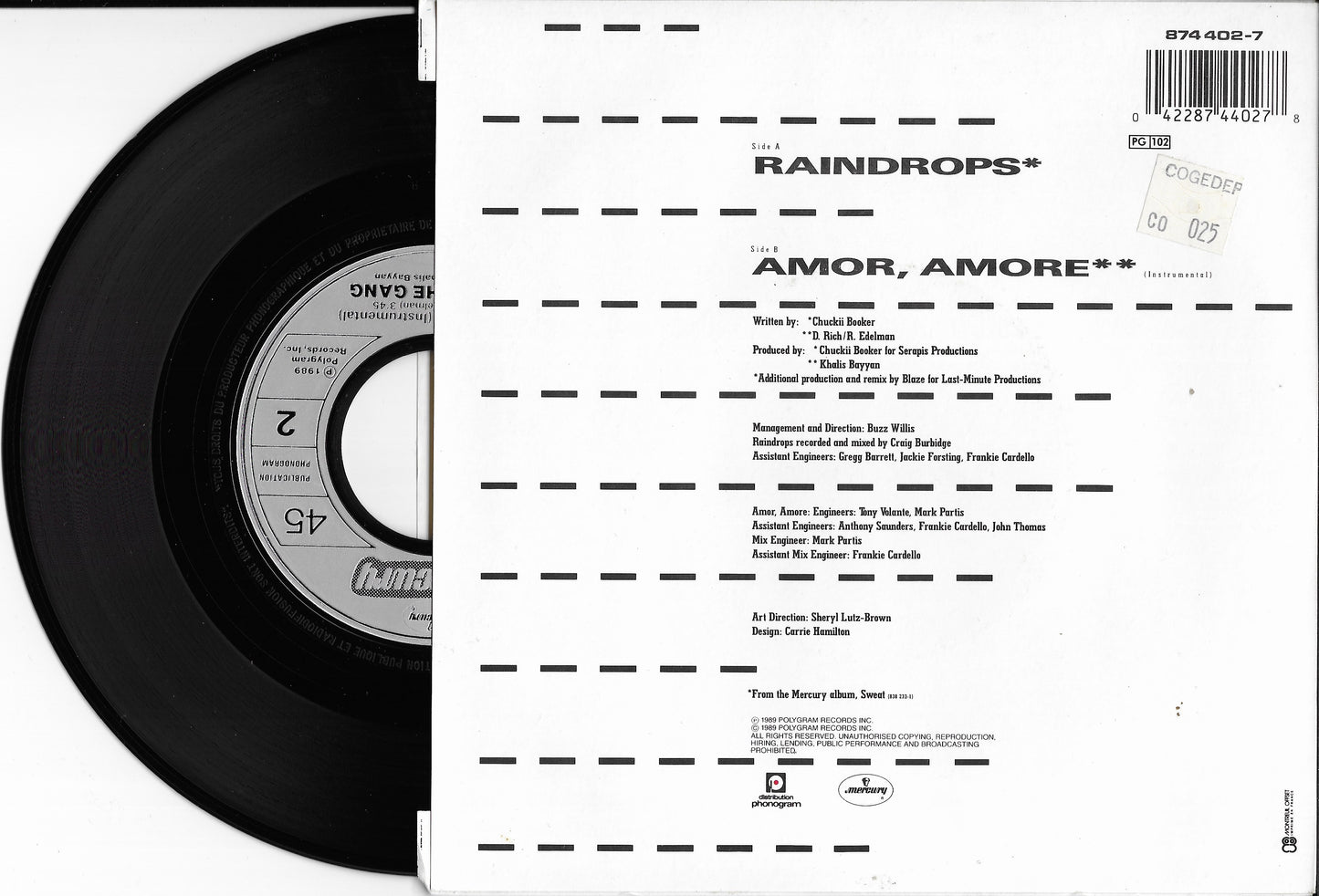 KOOL & THE GANG - Raindrops