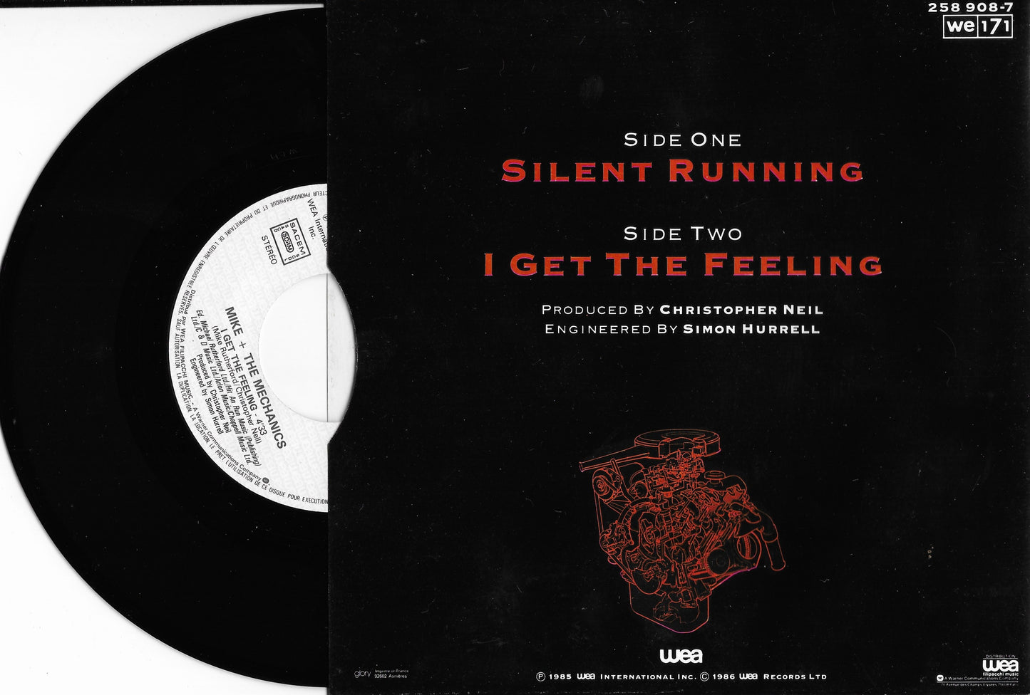 MIKE & THE MECHANICS - Can You Hear Me "Silent Running"