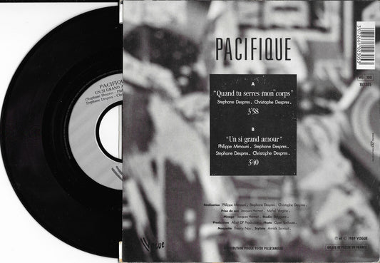 PACIFIQUE - Quand Tu Serres Mon Corps