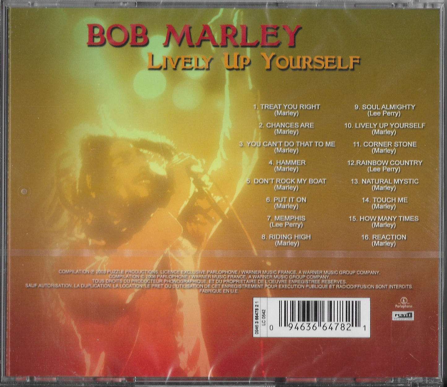 BOB MARLEY - Lively Up Yourself