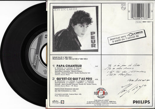 JEAN LUC LAHAYE - Papa Chanteur