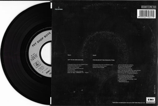 PET SHOP BOYS - Left To My Own Devices