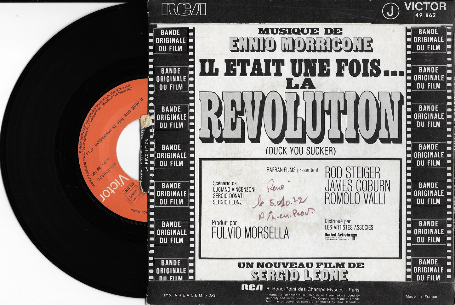 ENNIO MORRICONE - Il Etait Une Fois... La Revolution (Bande Originale Du Film)