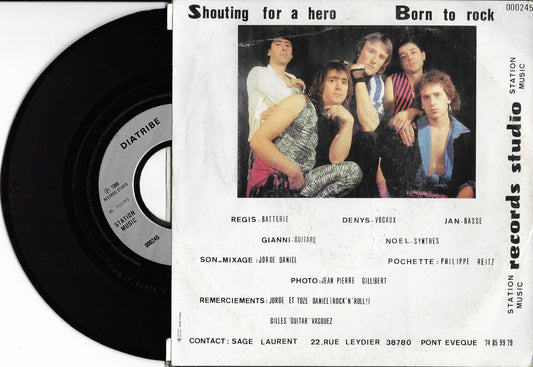 DIATRIBE - Shouting For A Hero / Born To Rock