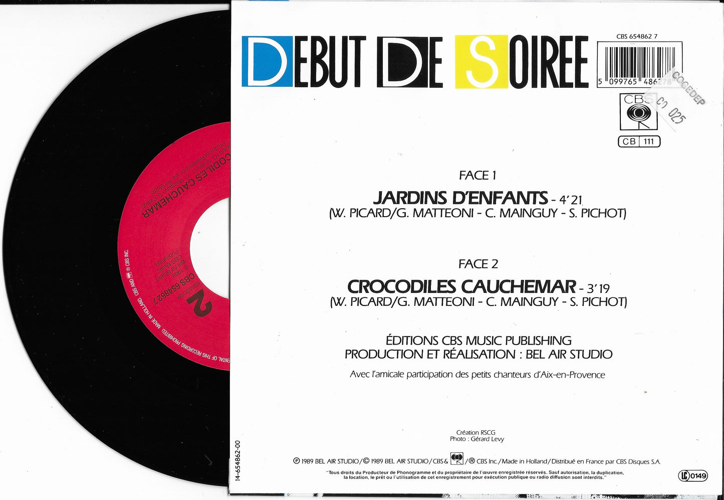 DEBUT DE SOIREE - Jardins D'enfants