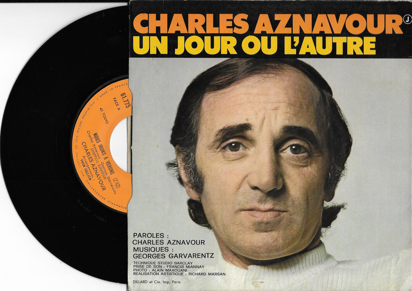 CHARLES AZNAVOUR - Nous Irons À Vérone