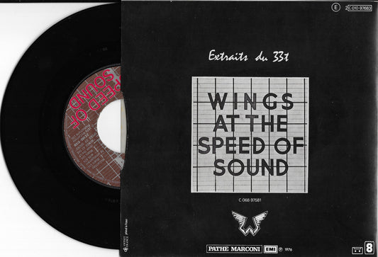 WINGS - Silly Love Songs / Cook Of The House