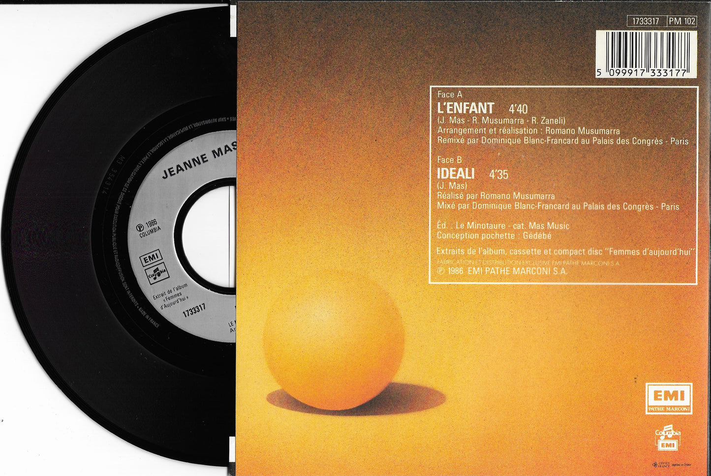 JEANNE MAS - L'Enfant