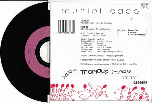 MURIEL DACQ - Tropique