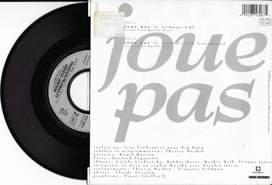 FRANCOIS FELDMAN et JONIECE JAMISON - Joue Pas