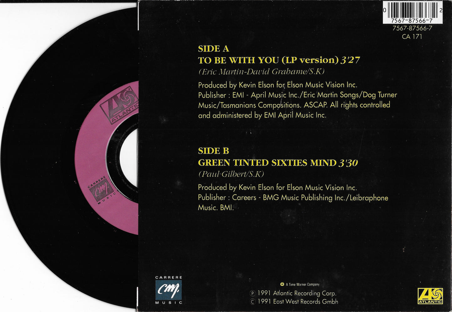 MR. BIG - To Be With You