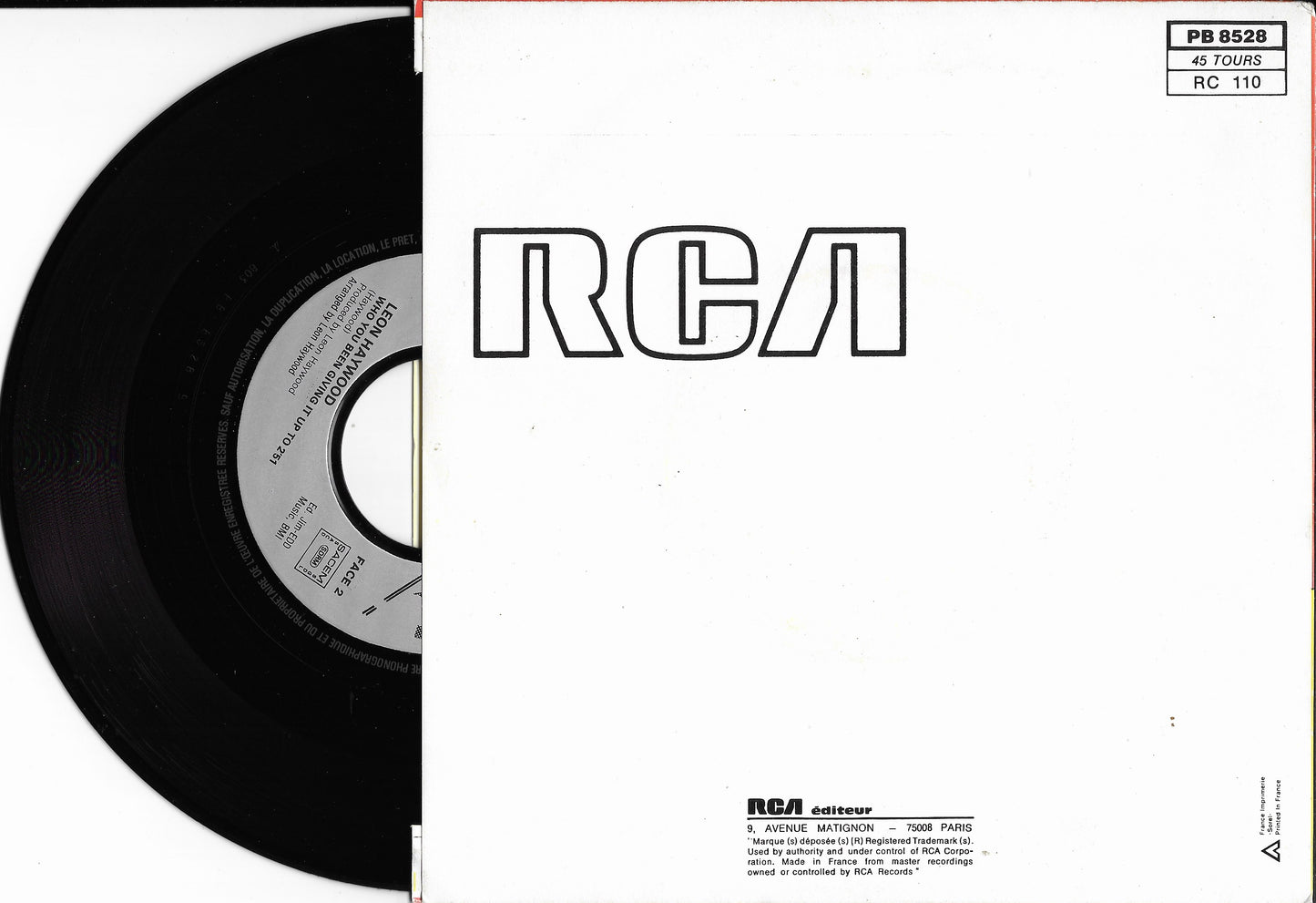 LEON HAYWOOD - Don't Push It Don't Force It