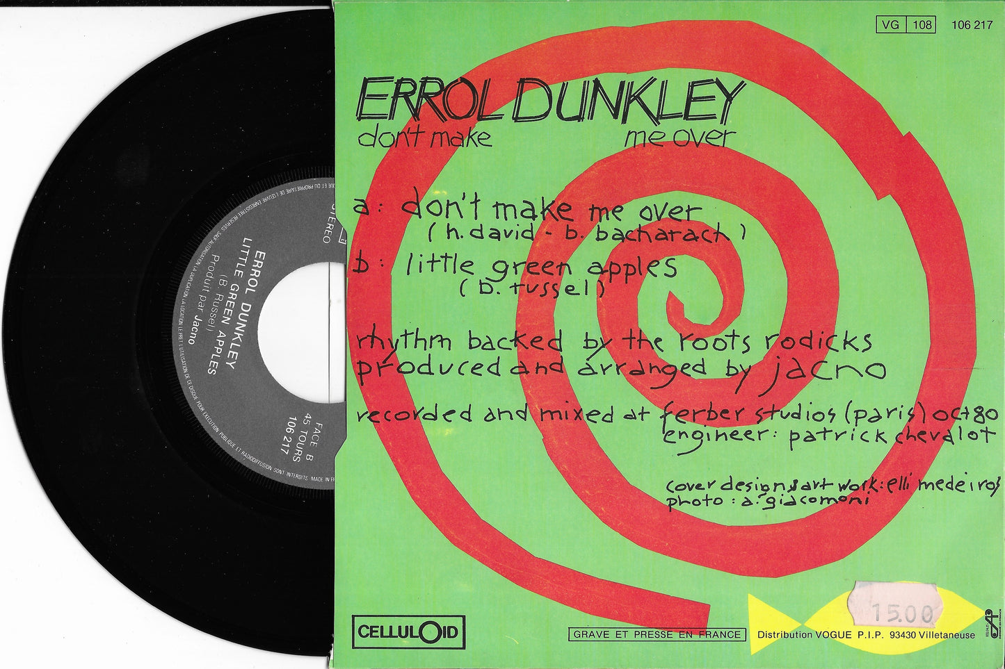 ERROL DUNKLEY - Don't Make Me Over